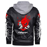 Herren Jacke Cyberpunk 2077 V Jacke für Erwachsene Pullover mit Kaputze - cosplaycartde